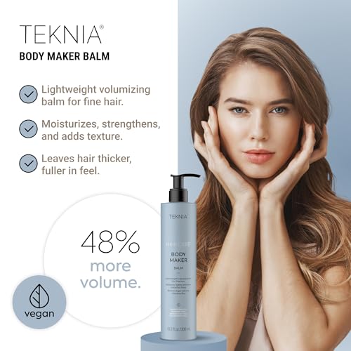 LAKM? Teknia Body Maker Balm, Volume Balm for Fine Hair, Hair Volumizing Products, 10.2 Fl Oz