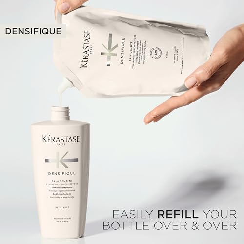 Kerastase Densifique Densit? Shampoo - Thickening & Strengthening For Fine & Thinning Hair, Removes Build-Up & Adds Shine With Hyaluronic Acid