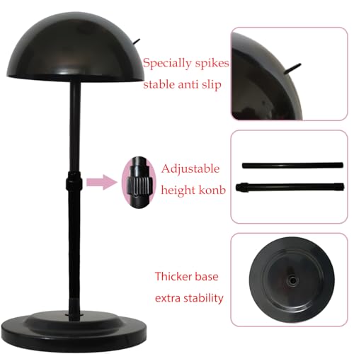 Adjustable Wig Stand Holder - Portable Wig Head Display