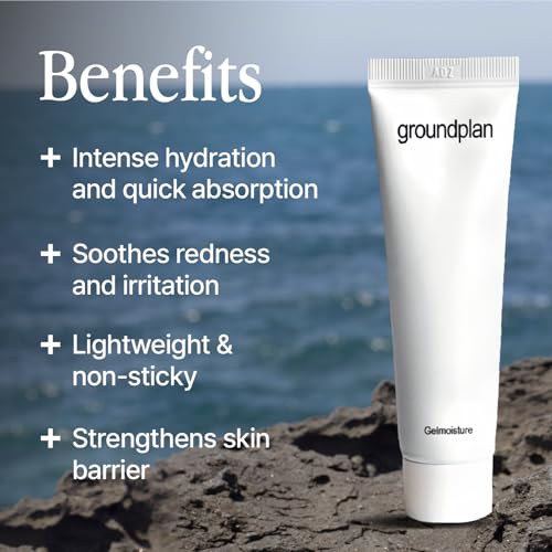 Gelmoisture 1.01 fl oz (30ml) ? Lightweight Hydrating Gel Lotion with Witch Hazel & Multi-Layer Moisture System for Daily Skin Hydration