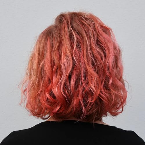 Bleach London Burnt Peach Hair Dye - Semi-Permanent Vegan Color 150ml