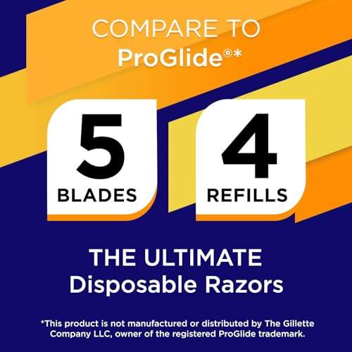 Equate 5 Blade Cartridges, 4 Count