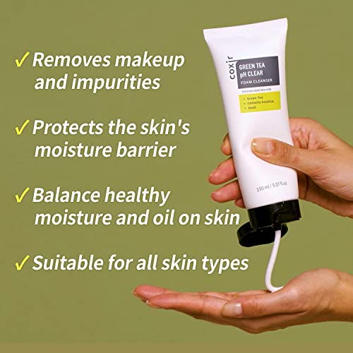 coxir BLACK SNAIL GIFT SET | Birthday Gifts | Black Rice, Snail Mucin, Collagen, Peptide | Firming, Moisturizing, Repairing, Korean Skin Care,Holiday Gift Set,Christmas Gift Set