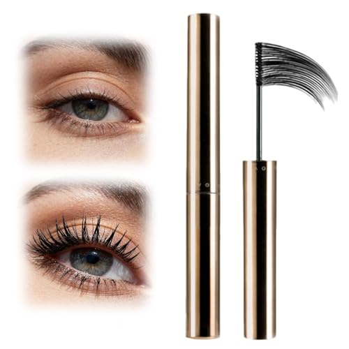 YBOPVW Waterproof Lengthening Mascara - Black, Quick-Dry, 1 Pack