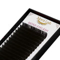 Volume Lash Extension, 0.05, 0.07, 0.10 Thickness C/D/CC Curl Mixed Premium Eyelash Extension, Professional Salon Use Soft Silk Lash Trays for Lash Extensions (Black 0.07 D, 7-15mm)