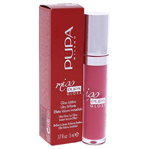 PUPA Milano Miss Lip Gloss 303 Extreme Fuchsia 0.17oz