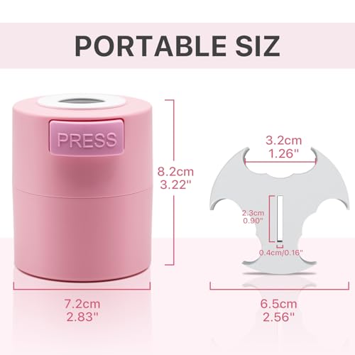 Eyelash Glue Storage Container with Thermometer | Lash Extensions