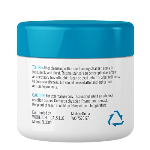 Soothing and Calming Face Moisturizer for Dry & Sensitive Skin Types (2.2 fl. oz./65 ML)