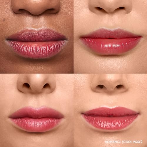 Wonderskin Lip Stain Peel Off Masque (Romance), with Lip Scrub and Clear Lip Gloss