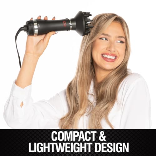 CHI Volumizer 4-in-1 Blowout Brush Hair Dryer with 4 Attachments