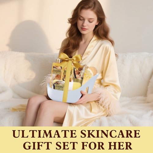 Spa Luxetique Vanilla High Heel Bath Gift Set 8pc