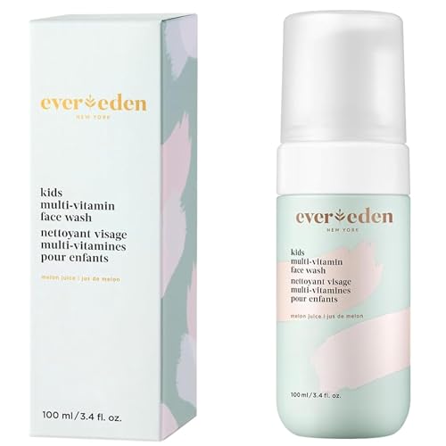 Evereden Kids Multi-Vitamin Face Wash - Gentle & Vegan, 3.4 fl oz