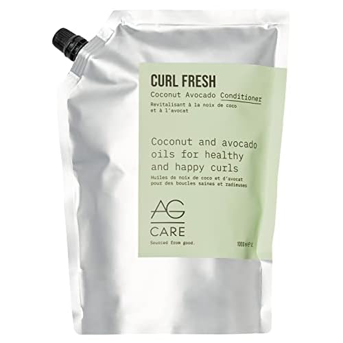 AG Care Curl Fresh Coconut Avocado Conditioner, 33.8 Fl Oz
