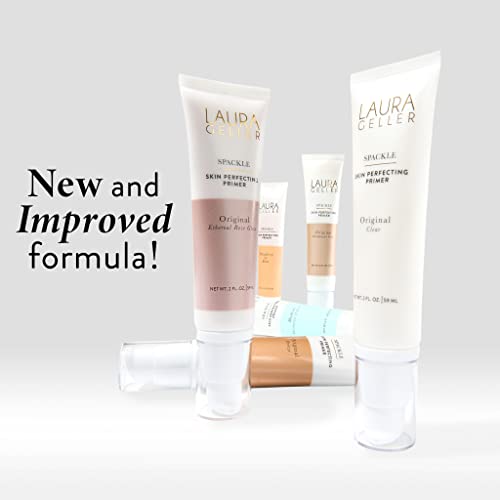 Laura Geller Spackle Makeup Primer & Airbrush Kabuki Brush Set