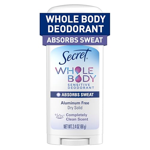 Whole Body Deodorant Stick - Aluminum Free, 72 Hour Odor Protection