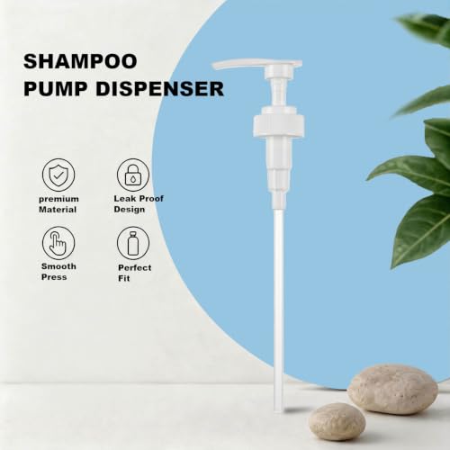 amika Bottle Pump Dispenser 1L Compatible 3-Pack White
