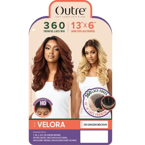 Outre 360 Frontal Lace Wig 13"x6" Hand Tied Lace Frontal VELORA (613)