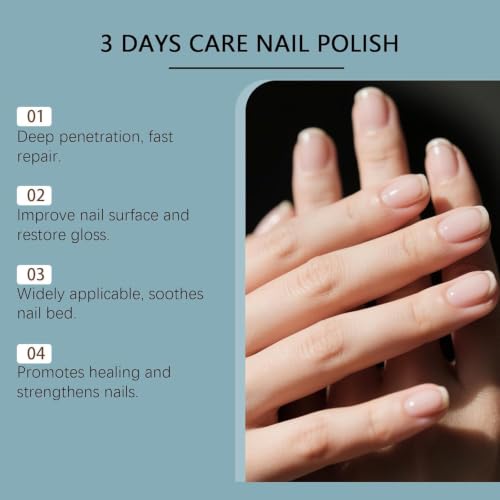 Nail Care Oil with Keratin - 2PC Moisturizing Treatment for Stronger Nails