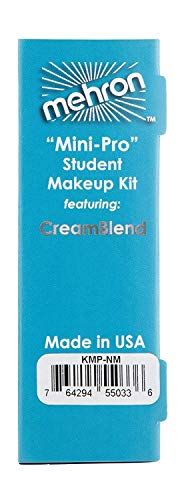 Mehron Mini-Pro Student Makeup Kit Medium/Olive - USA Made