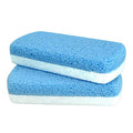 Maryton 2-Pack Glass Pumice Stone for Feet - Double Sided Callus Remover
