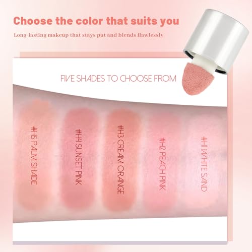 Blush Cream Stick - Blendable Watercolor Sheer for Mature Skin