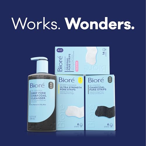 Bioré Deep Pore Charcoal Face Wash 6.77 oz