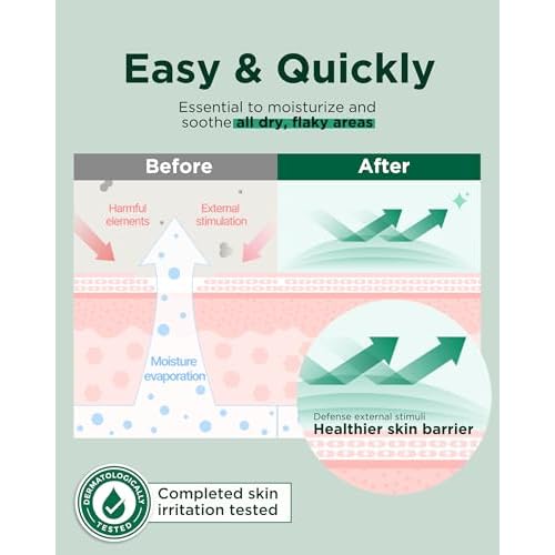 EASYDEW Barrier Lip & Multi Balm ? Hydrating and Soothing Multi-Care Stick for Lips, Face, Neck and Body - EGF Peptide, Hyaluronic Acid, Elastin, Collagen, Panthenol - All in One Moisturizer, 0.34 oz.