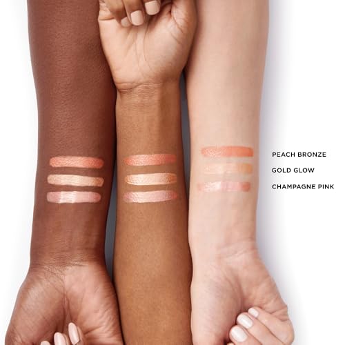Laura Mercier RoseGlow Liquid Highlighter, Rosy Highlighting Liquid, Radiant, Luminous & Soft Focus Finish, Unique Pearl Blend For All Skin Tones, Champagne Pink
