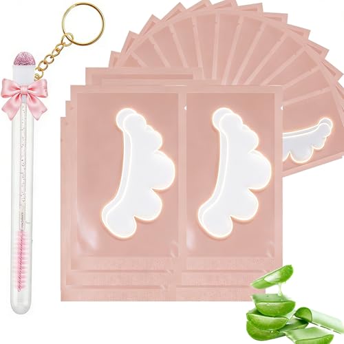 100 Pairs Hydrogel Under Eye Pads for Lash Extensions