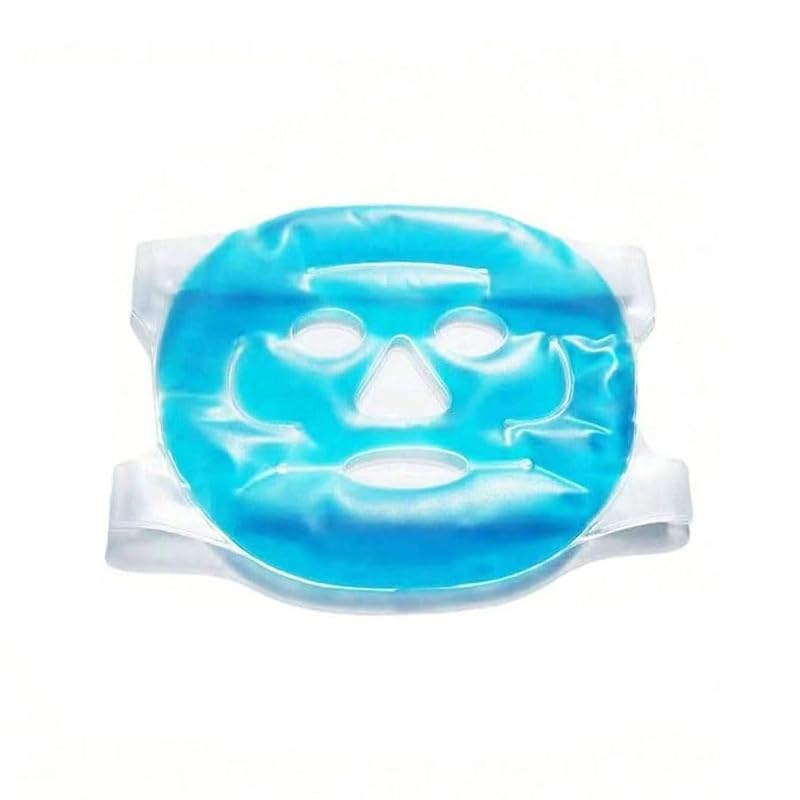 Reusable Gel Face Mask - Hot Cold Compress for Puffiness