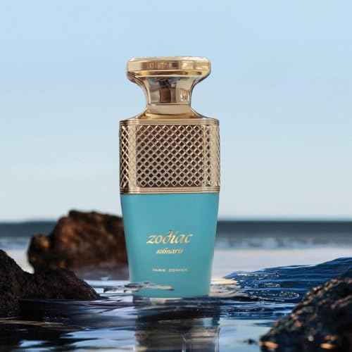 Paris Corner | Zodiac Solmaris Eau De Parfum 3.4 Fl Oz | Unisex Fragrance with Ginger, Sea Salt, Aquatic & Woody Notes | Fresh, Invigorating Marine Scent for Men & Women
