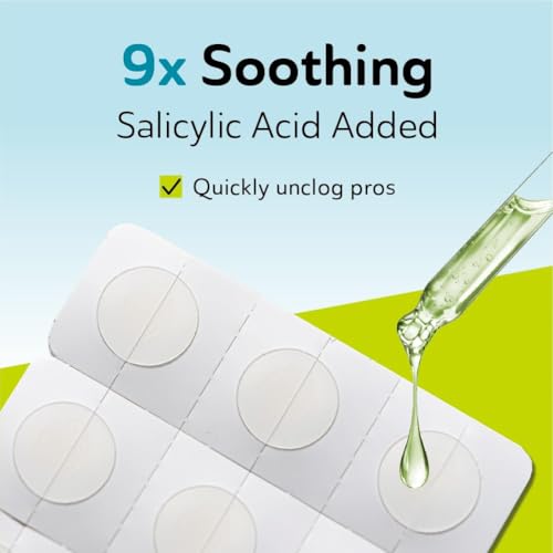 DERMA ANGEL Invisible Salicylic Acid Pimple Patches for Face - Redness Reducing Hydrocolloid Acne Patches, Clear Pimple & Zit Patches for Blind Pimples - 192 Count 2 Sizes Soothing Plus (Clear Patch)
