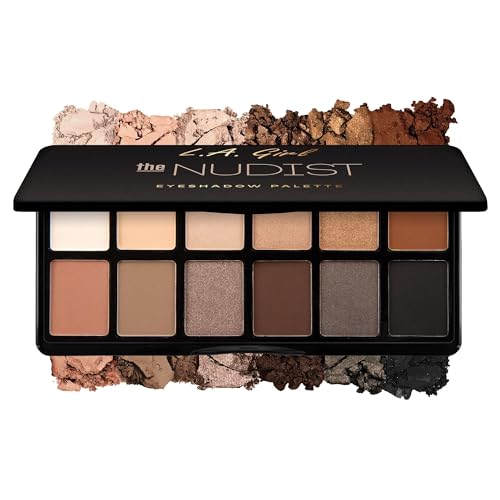 L.A. Girl Fanatic The Nudist 12-Color Eyeshadow Palette