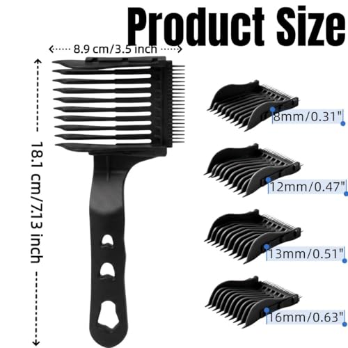 4-in-1 Fade Comb Set for Wahl & Andis Clippers