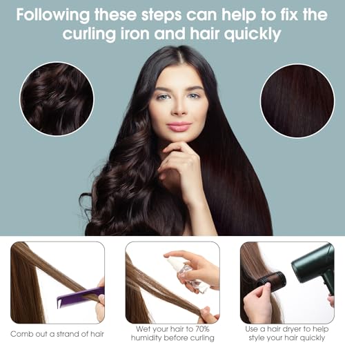 Magnetic Hair Rollers Set 48pc with Clips & Net 4 Sizes
