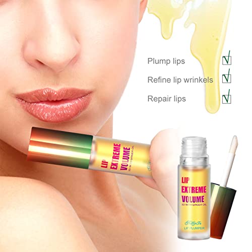 LAIKME Lip Plumper Gloss - Clear Plumping Lip Enhancer
