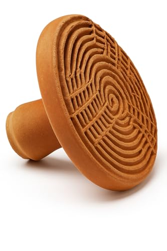 Natural Moroccan Pumice Stone - Handcrafted Terracotta Foot Scrubber