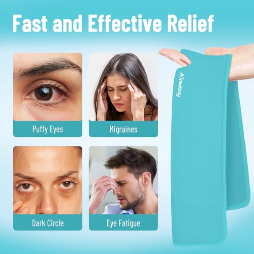 Reusable Gel Eye Mask for Puffiness, Dark Circles & Migraines