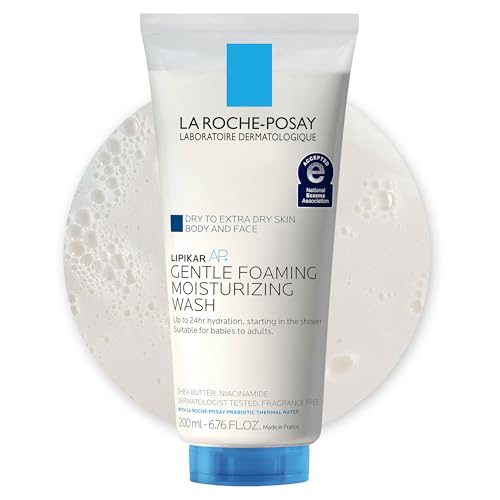 La Roche-Posay Lipikar AP+ Gentle Moisturizing Body Wash with Shea Butter - 6.76 Fl Oz