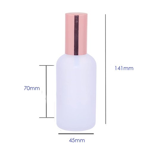 6 Packs Frosted Glass Spray Bottle Travel Spray Bottles Perfume Atomizer Fine Mist Spray Bottles DIY Empty Bottle For Essential Oils,Perfume,Cosmetic Liquids Funnel&dropper Labels Included,