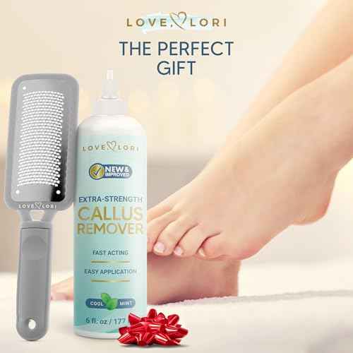 Foot Callus Remover Kit - Foot File & Callus Gel Feet Scrubber Dead Skin Scraper Bundle, 6oz