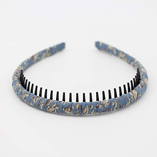 Zig Zag Headbands for Women (Pack of 4) Non-Slip Hair Bands