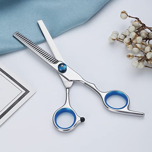 Kyraton Hair Thinning Scissors Cutting Teeth Shears, Thinning Shears For Hair Cutting, Professional Barber Hairdressing Texturizing Scissors, Premium Shears for Hair Cutting For Salon and Home.