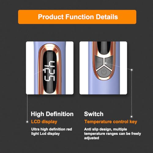 JINRI Volumizing Hair Brush for Thin Hair | 1.38" Hot Styling Tool
