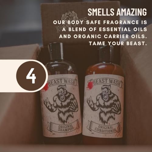 Johnny Slicks Organic Shampoo & Conditioner Set