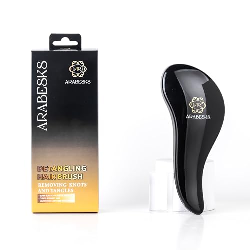 Detangling Brush for All Hair Types - Pain-Free for Adults & Kids
