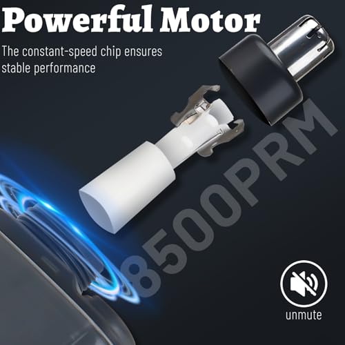 Nose and Ear Hair Trimmer for Men, 2026 Nose Hair Trimmer Clipper with LED Display for Women, Professional IPX7 Waterproof Dual Edge Blades Nasal Trimmer Clippers for Travel