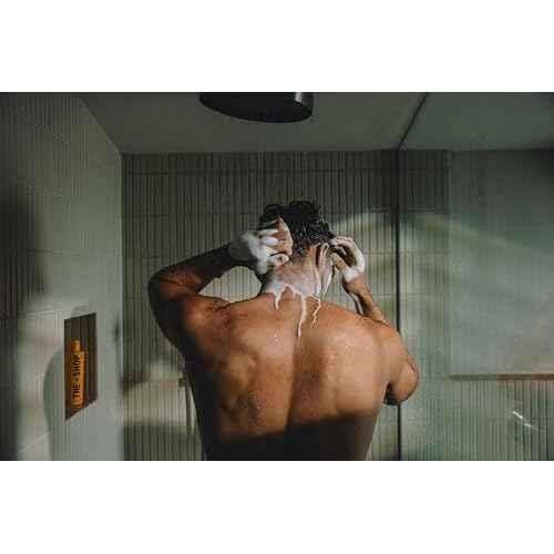 The Shop by LeBron James Men's 2-in-1 Moisturizing Hair Wash, Shampoo & Conditioner with Coconut-Derived Cleansers, Hydrates Hair & Scalp, Smoothes & Shines, Refreshing Eucalyptus Scent, 12 Fl Oz