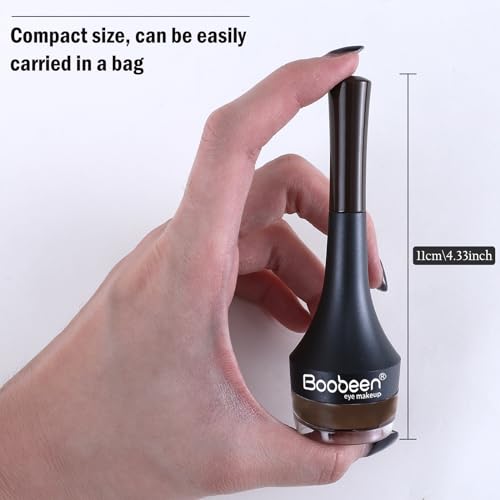 Boobeen Waterproof Gel Eyeliner Set – Black & Dark Brown