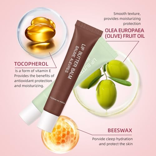 FeiCuiYun 08 Iced Coffee Summer Lip Butter – Ultra-Hydrating Vegan Lip Balm with Sheer Shine